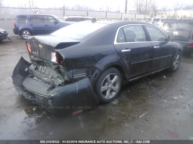 1G1ZC5E01CF229754 - 2012 CHEVROLET MALIBU 1LT 黑色 照片 4