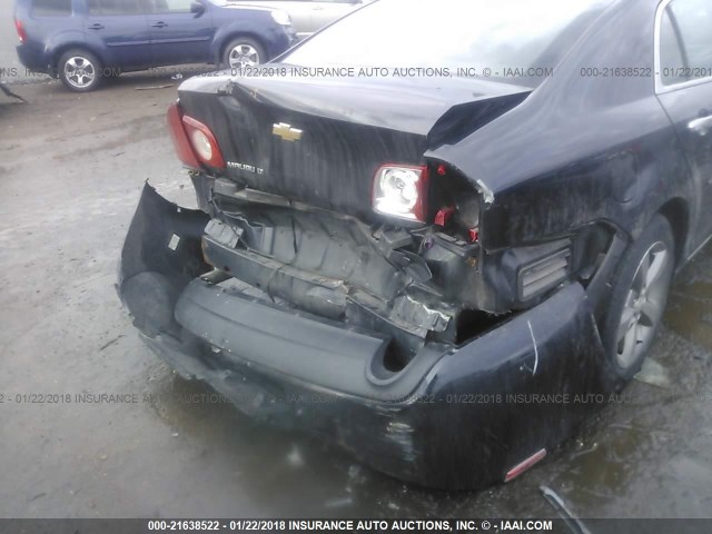 1G1ZC5E01CF229754 - 2012 CHEVROLET MALIBU 1LT 黑色 照片 6