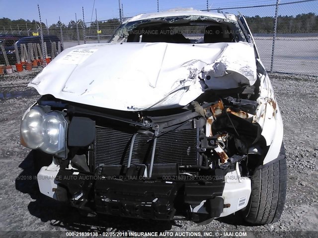 1J8GS48K38C224601 - 2008 JEEP GRAND CHEROKEE LAREDO WHITE photo 6