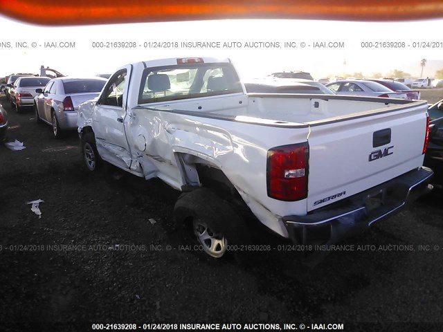 1GTN2LEC8HZ264837 - 2017 GMC SIERRA K1500 WHITE photo 3