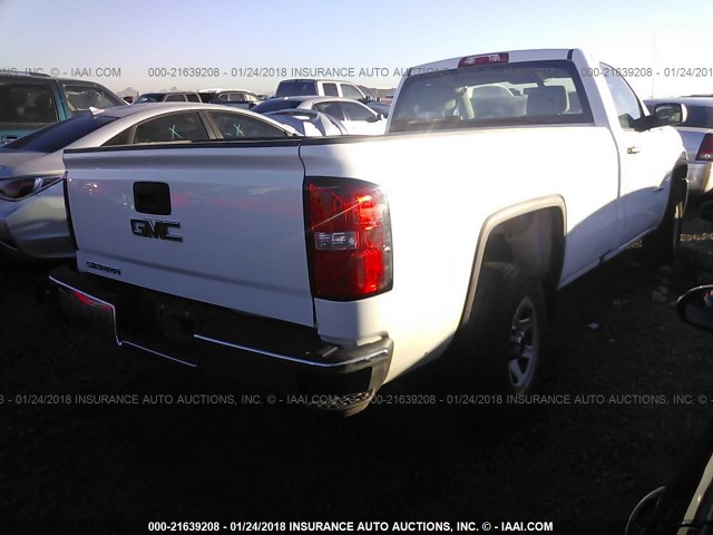 1GTN2LEC8HZ264837 - 2017 GMC SIERRA K1500 WHITE photo 4