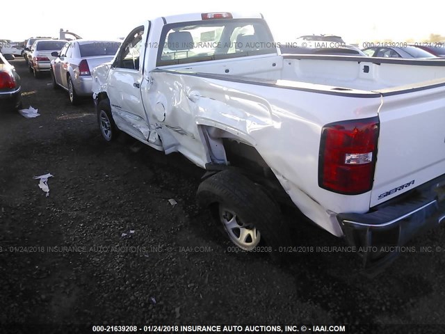 1GTN2LEC8HZ264837 - 2017 GMC SIERRA K1500 WHITE photo 6