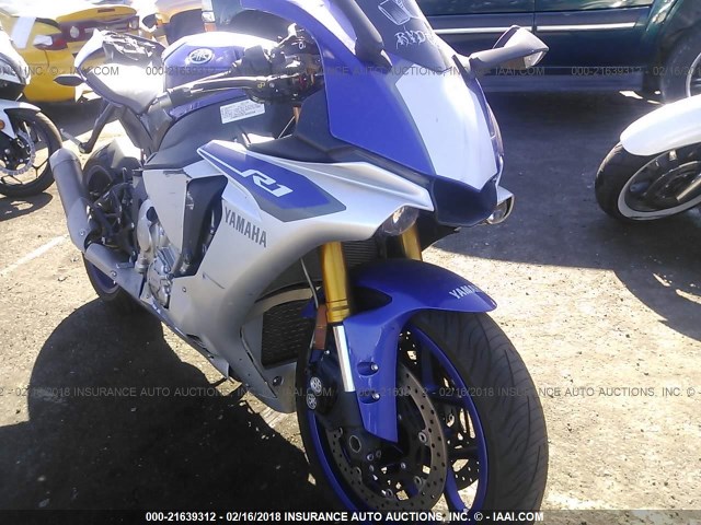 JYARN39YXFA000394 - 2015 YAMAHA YZFR1 C BLUE photo 5