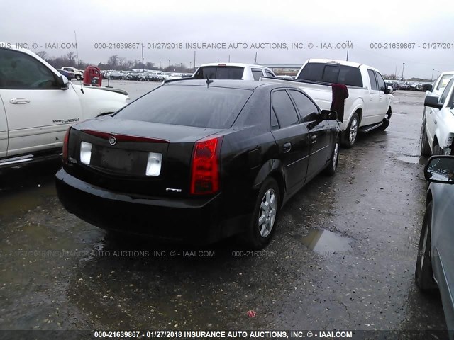 1G6DM57T070128559 - 2007 CADILLAC CTS BLACK photo 4