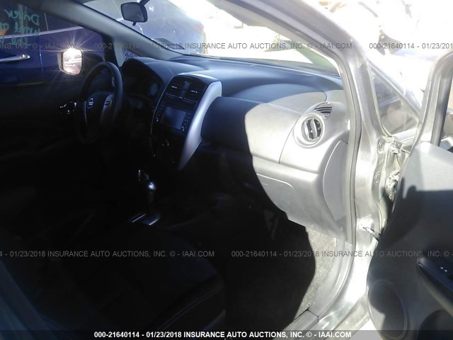 3N1CE2CP4HL368346 - 2017 NISSAN VERSA NOTE S/S PLUS/SV/SL/SR Pewter photo 5