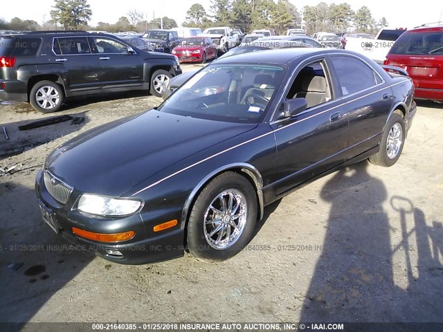 JM1TA2215T1205386 - 1996 MAZDA MILLENIA L GRAY photo 2