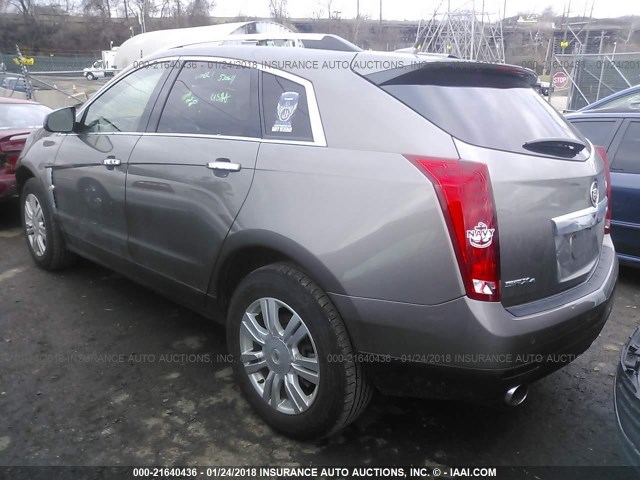 3GYFNDEY6BS583794 - 2011 CADILLAC SRX LUXURY COLLECTION GRAY photo 3