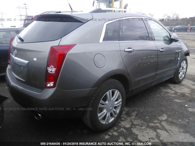 3GYFNDEY6BS583794 - 2011 CADILLAC SRX LUXURY COLLECTION GRAY photo 4