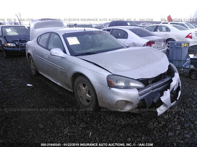 2G2WP522851282860 - 2005 PONTIAC GRAND PRIX SILVER photo 1