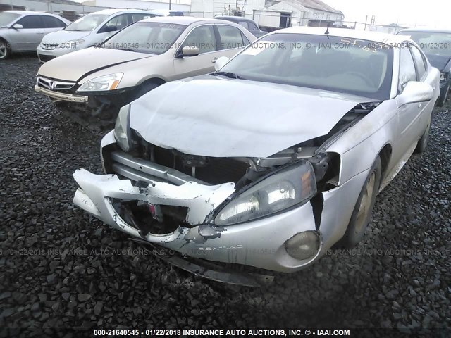 2G2WP522851282860 - 2005 PONTIAC GRAND PRIX SILVER photo 6