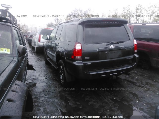 JTEBU17R78K031488 - 2008 TOYOTA 4RUNNER LIMITED GRAY photo 3