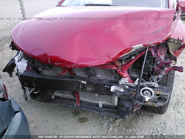 4T1BF1FK8EU856468 - 2014 TOYOTA CAMRY L/SE/LE/XLE RED photo 6