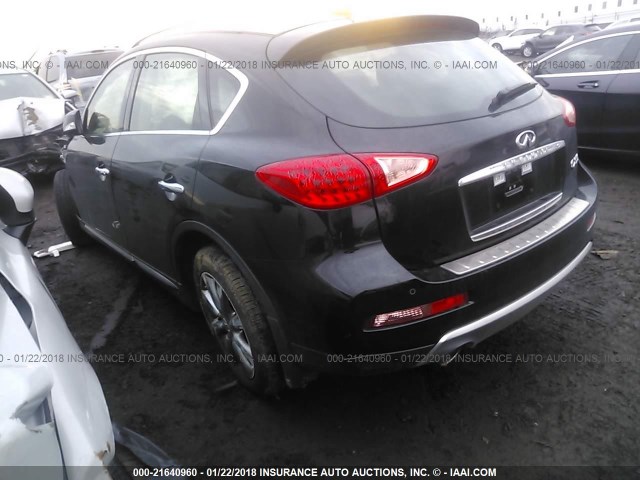 JN1BJ0RR9GM271717 - 2016 INFINITI QX50 BLACK photo 3