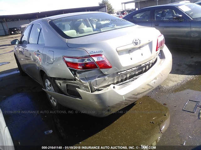 4T1BE46KX7U146978 - 2007 TOYOTA CAMRY NEW GENERAT CE/LE/XLE/SE BROWN photo 3