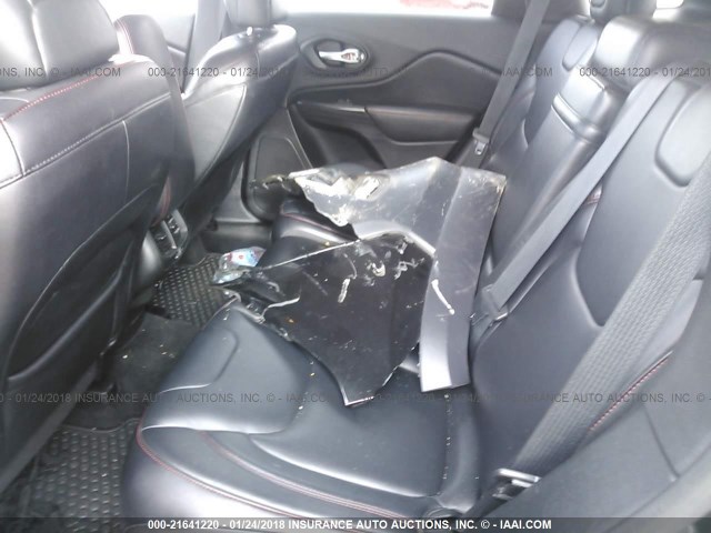 1C4PJMBB8EW130162 - 2014 JEEP CHEROKEE TRAILHAWK 黑色 照片 8