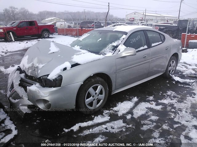 2G2WP552761260510 - 2006 PONTIAC GRAND PRIX SILVER photo 2