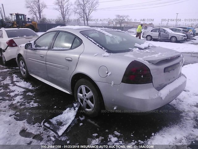 2G2WP552761260510 - 2006 PONTIAC GRAND PRIX SILVER photo 3