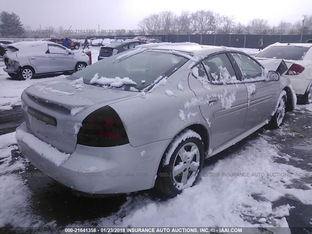 2G2WP552761260510 - 2006 PONTIAC GRAND PRIX SILVER photo 4