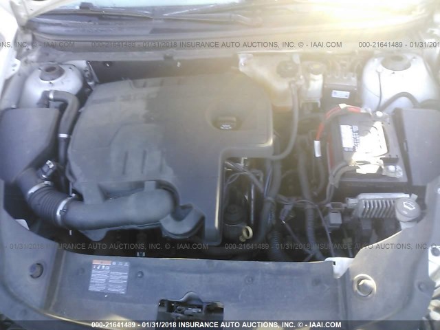 1G1ZC5E02CF384748 - 2012 CHEVROLET MALIBU 1LT 白色 照片 10