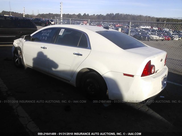 1G1ZC5E02CF384748 - 2012 CHEVROLET MALIBU 1LT 白色 照片 3