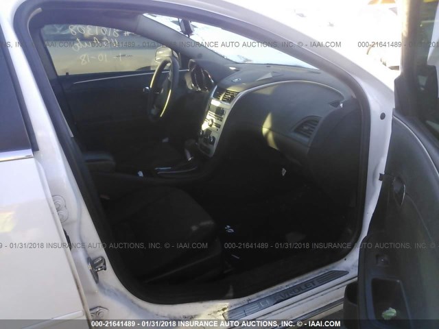 1G1ZC5E02CF384748 - 2012 CHEVROLET MALIBU 1LT 白色 照片 5