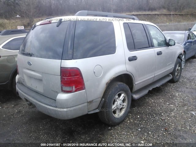 1FMZU73K65ZA43676 - 2005 FORD EXPLORER XLT/XLT SPORT/NBX 银色 照片 4