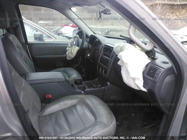 1FMZU73K65ZA43676 - 2005 FORD EXPLORER XLT/XLT SPORT/NBX 银色 照片 5
