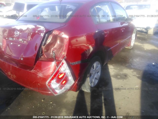 3N1AB61E78L650876 - 2008 NISSAN SENTRA 2.0/2.0S/2.0SL MAROON photo 4