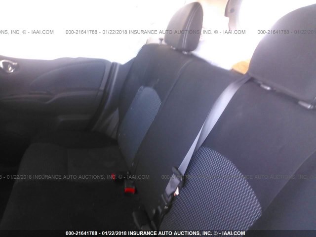 3N1CE2CP9FL422172 - 2015 NISSAN VERSA NOTE S/S PLUS/SV/SL/SR GRAY photo 8