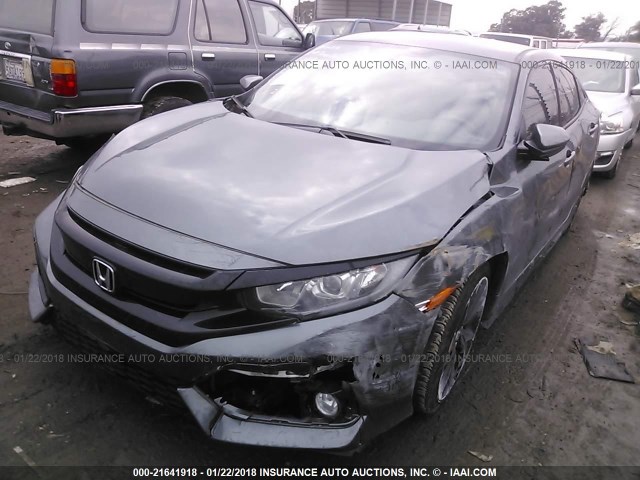 SHHFK7H48HU210684 - 2017 HONDA CIVIC SPORT 灰色 照片 2