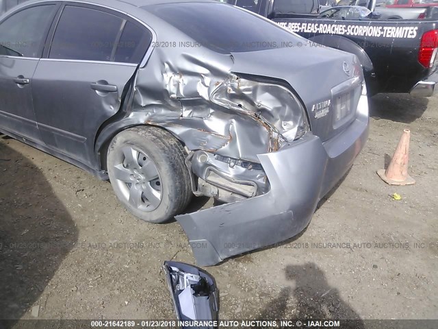 1N4AL21E98C161500 - 2008 NISSAN ALTIMA 2.5/2.5S GRAY photo 6