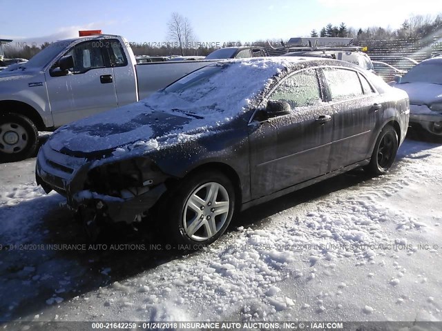 1G1ZB5EB0AF264061 - 2010 CHEVROLET MALIBU LS Сұр фото 2