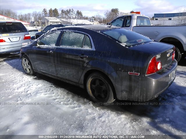 1G1ZB5EB0AF264061 - 2010 CHEVROLET MALIBU LS Сұр фото 3