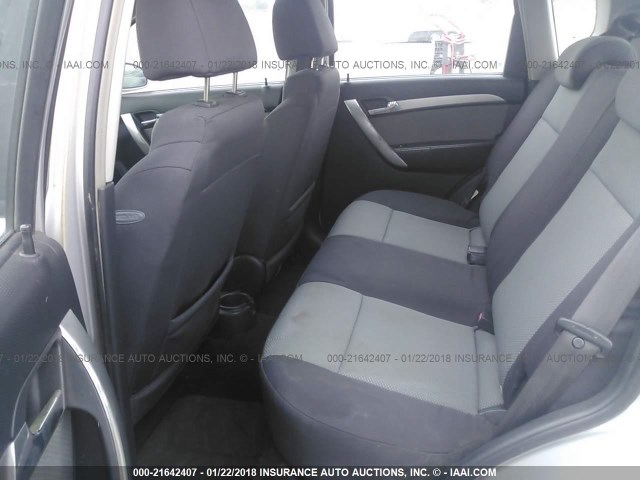 KL1TD66E59B653990 - 2009 CHEVROLET AVEO LS/LT 银色 照片 8