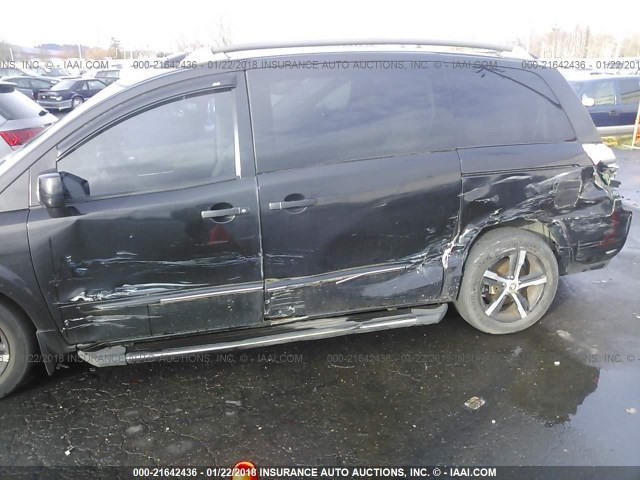 5N1BV28U55N101599 - 2005 NISSAN QUEST S/SE/SL GRAY photo 6