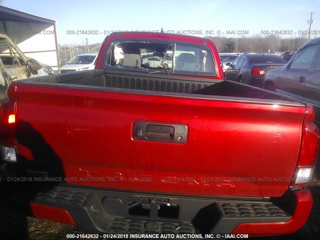 5TFRX5GN2HX086416 - 2017 TOYOTA TACOMA ACCESS CAB/SR/SR5 红色 照片 8