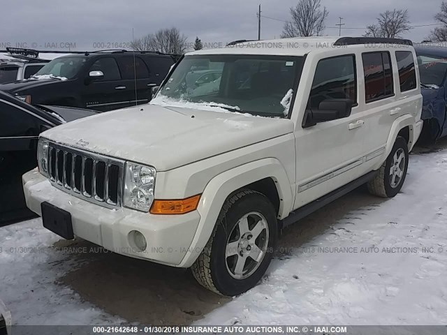 1J4RG4GK4AC130343 - 2010 JEEP COMMANDER SPORT Սպիտակ լուսանկար 2