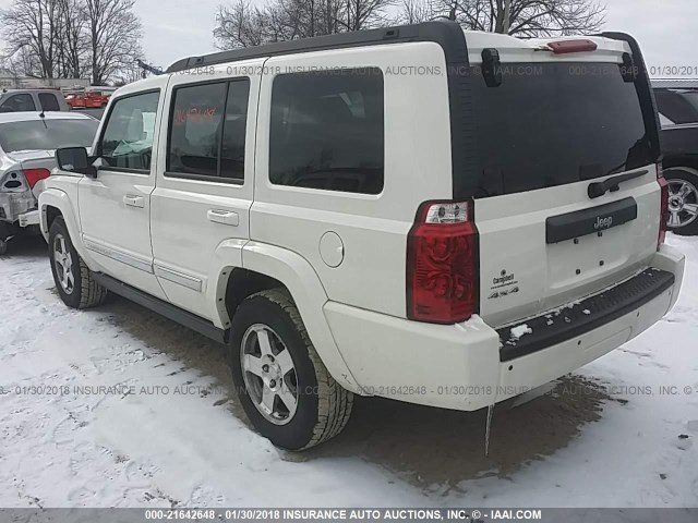 1J4RG4GK4AC130343 - 2010 JEEP COMMANDER SPORT Սպիտակ լուսանկար 3