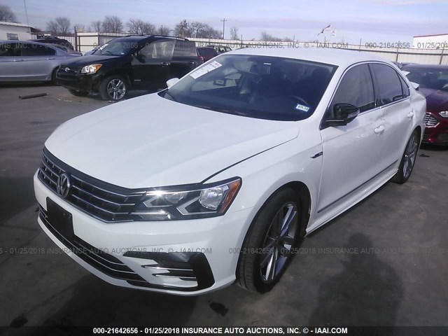 1VWDT7A38HC083811 - 2017 VOLKSWAGEN PASSAT R-LINE Ağ foto 2