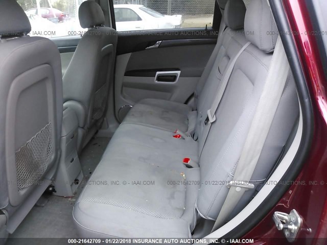 3GSCL53769S533409 - 2009 SATURN VUE XR BURGUNDY photo 8