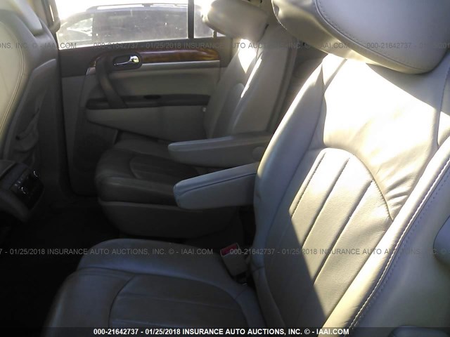 5GAKRCEDXBJ274543 - 2011 BUICK ENCLAVE CXL 灰色 照片 8