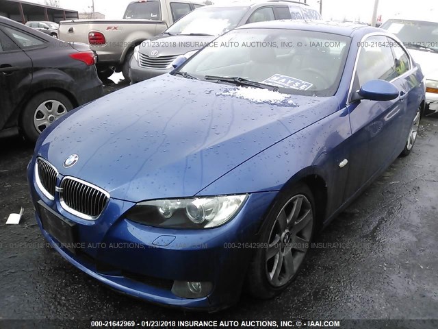 WBAWB33527PV73915 - 2007 BMW 328 I BLUE photo 2