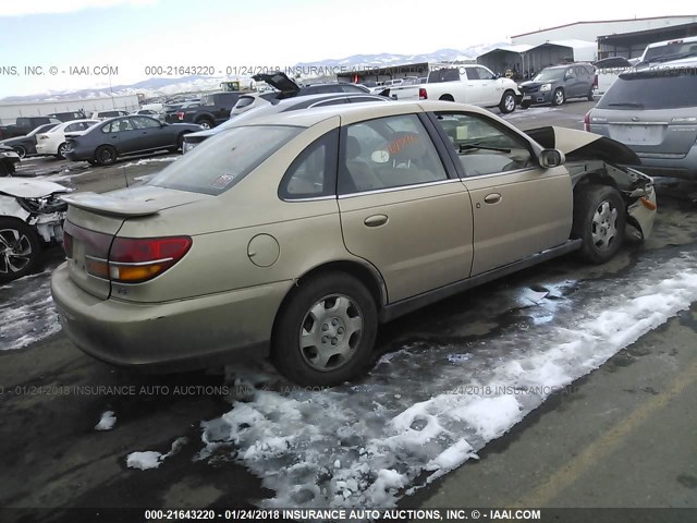 1G8JW52R9YY673629 - 2000 SATURN LS2 GOLD photo 4