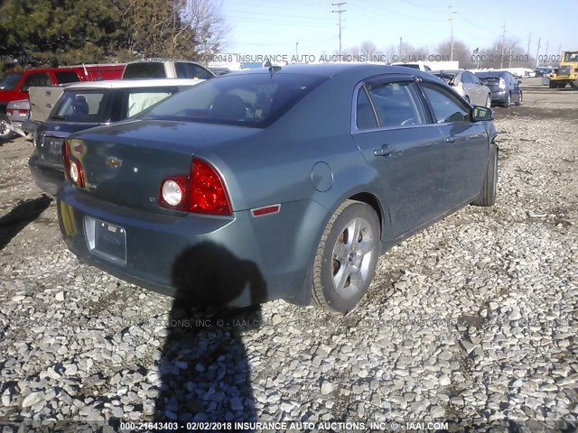 1G1ZH57BX94141578 - 2009 CHEVROLET MALIBU 1LT 浅蓝色 照片 4