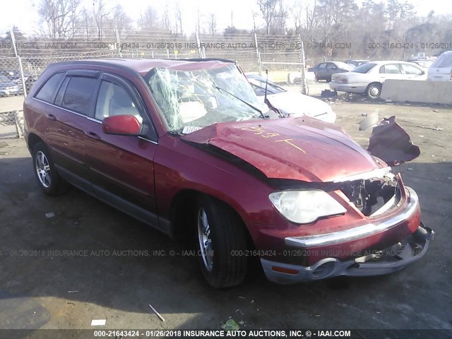 2A8GM68X47R250325 - 2007 CHRYSLER PACIFICA TOURING RED photo 1