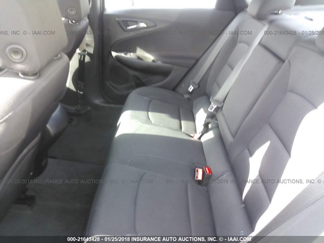 1G1ZB5STXHF148471 - 2017 CHEVROLET MALIBU LS ნაცრისფერი ფოტო 8