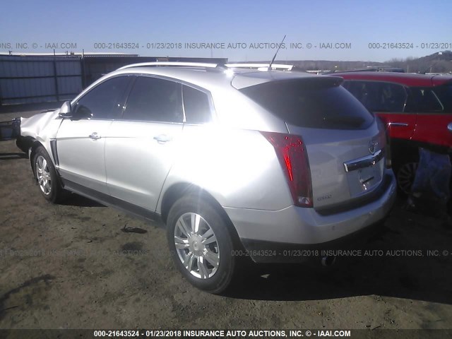 3GYFNCE3XDS650155 - 2013 CADILLAC SRX LUXURY COLLECTION SILVER photo 3