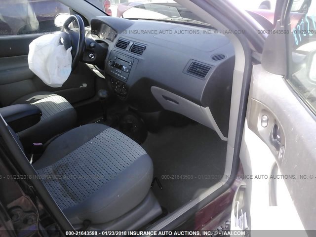 1FAFP34N77W211688 - 2007 FORD FOCUS ZX4/S/SE/SES 勃艮第红 照片 5