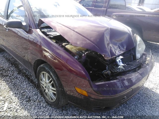 1FAFP34N77W211688 - 2007 FORD FOCUS ZX4/S/SE/SES BURGUNDY photo 6