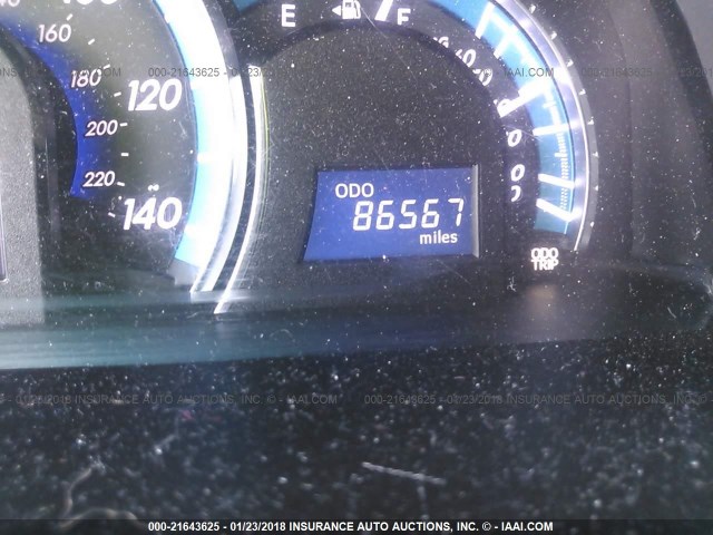 4T1BD1FK9CU058631 - 2012 TOYOTA CAMRY HYBRID/LE/XLE 蓝色 照片 7